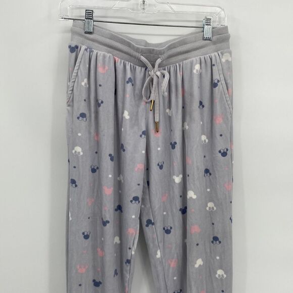 Disney Mickey Womens Small Pajama set Fuzzy Pullover Sweatshirt Jogger Pants - Picture 6 of 8